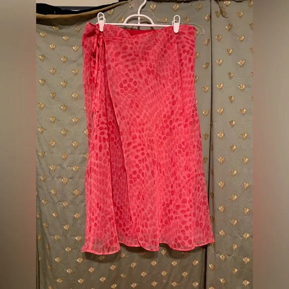 Cato Pink Animal Print 2000’s Skirt Size Large - Picture 2 of 5